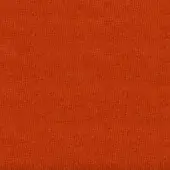 Woven orange textile with a subtle, irregular fiber pattern and terracotta tone, displaying a matte finish and natural variations in color.
