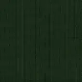 Dark green fabric sample displaying a vertical rib weave texture, consistent saturated color, and even lighting against a matching background.
