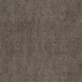 Formitalia Vigila Fango textile sample, medium-weight woven fabric, brownish-gray earthy tone, subtle irregular nubby texture.