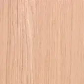 Rovere wood texture displaying a pinkish-beige tone with vertical grain, smooth polished finish, and subtle color variations.