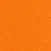 Orange textured fabric close-up, granular felt-like material, saturated terracotta tone, even lighting, Horm Kvadrat Divina3 0542 textile detail.
