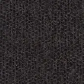 Kvadrat Savanna 0292 fabric texture, dark charcoal gray woven grid, dense nubby weave with matte finish, horm exclusive collection.