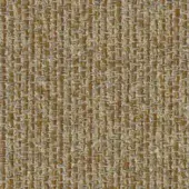 Kvadrat Savanna 0442 textile, mustard yellow and light gray woven fabric, dense speckled tweed texture, matte finish.