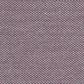 Woven fabric texture, reddish-brown and gray-white, dense circular node pattern with subtle sheen; includes “horm > kvadrat steelcut trio” identifiers.