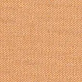 Kvadrat Steelcut Trio textile sample, muted orange, irregular nubby weave with cream threads; Horm exclusive, steelcut trio 0436.