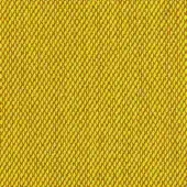 Kvadrat Steelcut Trio fabric texture, yellow woven grid pattern, dense circular elements, subtle tonal variations, durable material sample.