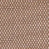 Kvadrat Steelcut Trio textile, terracotta and off-white woven fabric, dense open-grid pattern with circular nodes, Horm exclusive.