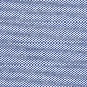 Dense woven textile with repeating circular perforations on a deep blue background, displaying a structured, textured surface.