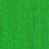Green geometric pattern with dark blue outlines, featuring a dense grid of rounded oblong shapes; Kvadrat Steelcut Trio texture.