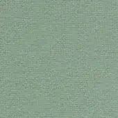 Sage green textured fabric sample, dense woven wool blend with nubby surface, matte finish, grid pattern, tonal variations.