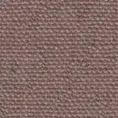 Woven fabric texture in dusty rose, featuring a grid pattern of raised knots, dense fibers, and subtle tonal variations; sample labeled “ibisco 443 018”.