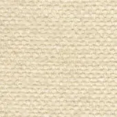 Cream linen texture, dense woven grid pattern, matte finish, natural thread variations, durable fabric sample for upholstery.