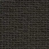 Dark gray woven textile with a dense, irregular pattern and nubby texture, displaying subtle tonal variations and a uniform weave.