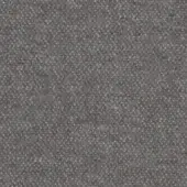 Gray fabric texture with a dense, granular weave and heathered tonal variations; a matte, looped pile creates depth and a substantial appearance.