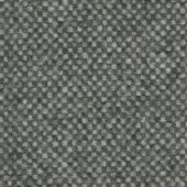 Woven fabric texture, muted gray tone, small square pattern with heathered variations, soft fuzzy fibers, tactile felt-like quality.