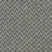 Woven fabric texture, muted gray, three-dimensional looped pile with heathered tonal variations and uniform rounded bumps.