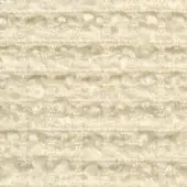 Woven fabric sample, off-white horizontal stripes, nubby texture with raised clusters and matte finish.