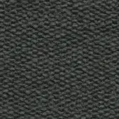 Textured fabric swatch in muted sable, displaying a dense, repeating nubby pattern with circular elements and a tightly woven granular texture.
