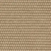Woven textile surface, muted beige tone, horizontal ribbed pattern with cylindrical elements, matte finish, grid structure, product code visible.