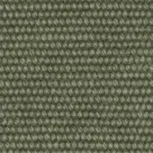 Olive-green ribbed fabric texture with a horizontal weave, dense threads, and matte finish; sample labeled “aster l1671 801”.