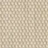 Beige looped pile fabric texture with a repeating geometric pattern of rounded loops, creating a subtly raised, matte finish.