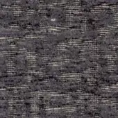 Dark gray woven fabric sample with beige grid pattern, dense texture, circular imperfection, labeled “nicotrend 683 007” and “horm > nuance v2.”