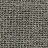 Heathered gray woven fabric texture with a dense, irregular weave and matte finish, displaying visible fibers and a nubby surface.