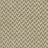 Beige woven fabric texture with repeating circular nodes in a grid pattern, appearing as natural jute or sisal fiber with tonal variation.