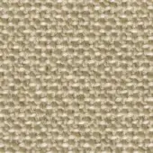 Natural fiber textile texture, beige and off-white woven grid, dense horizontal-vertical threads, warm neutral tones, matte finish.