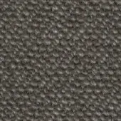 Dense nubby fabric texture, warm gray wool blend, repetitive rounded knot pattern, heathered effect, even lighting, tactile weave.