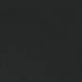 Black leather texture sample, “nuance v2 residential leather (major)”, displays a fine grain and matte finish with a uniform, deep tone.