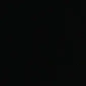 Monochromatic composition of deep black with a single red light point in the lower right, creating stark contrast within a dark, undefined space.