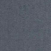 Woven fabric texture in gray-blue with subtle irregular weave, matte finish, and faint imprinted text pattern; durable textile sample.