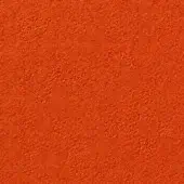 Orange Vescom Lani textile sample displays dense, short fibers with a consistent tone and even lighting, labeled “horm > vescom lani 7060.”