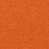 Orange fibrous texture, short pile with granular appearance, displaying “horm > vescom lani (top) > vescom lani 7060” imprinted text.