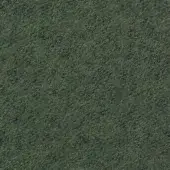 Dark olive green textile swatch displaying a dense, fibrous texture with subtle tonal variations and visible, matted fibers; text reads "horm > vescom lani 7060 38."