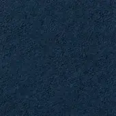 Vescom Lani fabric texture, deep blue looped pile, matte finish, commercial grade, with manufacturer text “horm > vescom lani 7060 42”.