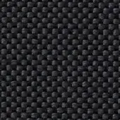 Vescom Samar fabric texture, dark gray woven grid, dimensional matte finish, sample 7052 31, detailed close-up with product identification.