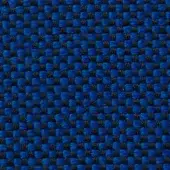 Vescom Samar textile displays a grid weave in royal blue and black, featuring square nodes and a slightly raised surface; identified as 7052 48.
