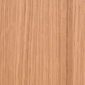 Ash wood oak stained texture displaying a light beige, vertical grain pattern with a smooth, matte finish for neutral wood applications.