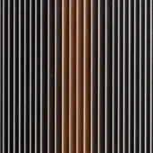 Sideboard doors, thermotreated oak wood, vertical slat design with dark brown and black wood grain texture.