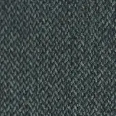 Bontempi fabric sample, dark teal woven textile, dense nubby texture with irregular knots; Gourmet collection, tego018 – seaweed.