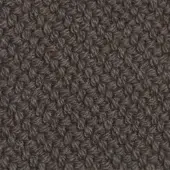 Woven fabric texture, muted grey with heathered tones, looped and knotted structure, matte finish, kvadrat coda tkc07 sample.