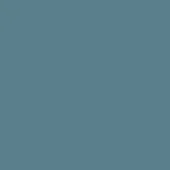 Blue grey leather swatch displaying a matte, uniform surface; sample identified as Bontempi hide leather with contrast stitching.