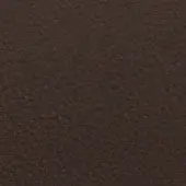 Dark brown nappa leather texture sample with a crinkled, heavily textured surface and matte finish, displaying natural grain variations.