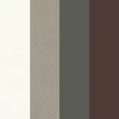 Color palette displaying off-white, sand, olive-green, and dark brown swatches with varied textures, labeled “mc01 – multicolor elegant.”