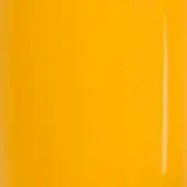 Sorrento yellow matte surface with vertical white stripe, exhibiting a subtle gradient from light to dark, suggesting uniform color and smooth texture.