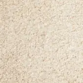 Beige borzalino fabric texture with looped pile, horizontal striations, and subtle variations; sample labeled “geranio 2130” visible.