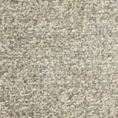 Beige fabric texture with speckled brown and gray threads, tight irregular knit, and subtle horizontal ridges; “borzalino” text visible.