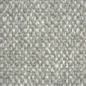 Heathered gray basketweave fabric with a speckled texture, matte finish, and visible fiber weave; brand text “borzalino” at bottom.
